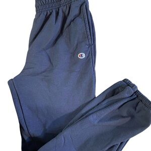 Men’s Navy Blue Champion sweatpants! Size medium